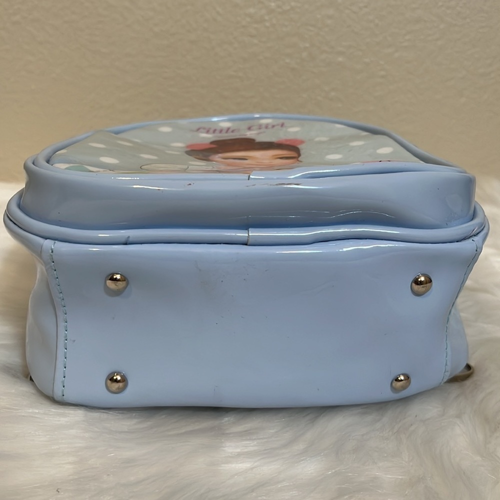 Mumus Little Girl You’re My Angel Light Blue Mini Backpack - Picture 3 of 10